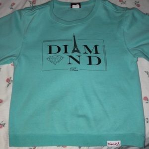Original Diamond Sweatshirt. Tiffany Blue.
